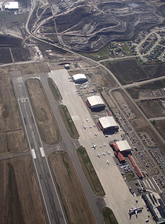 The Eagle County Airport in Gypsum, Colorado