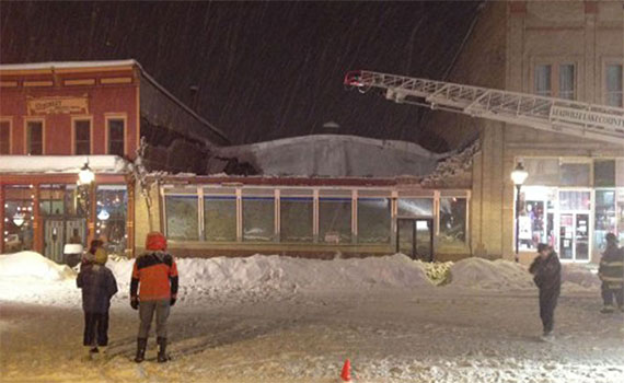 Sayer McKee Roof Collapses in Leadville Colorado