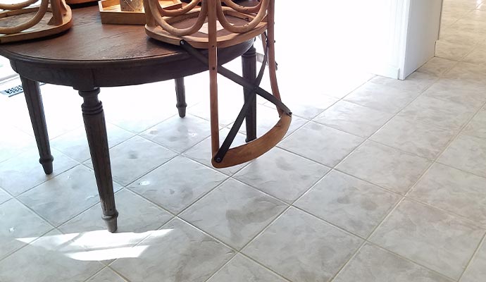 Professional tile and grout cleaning service