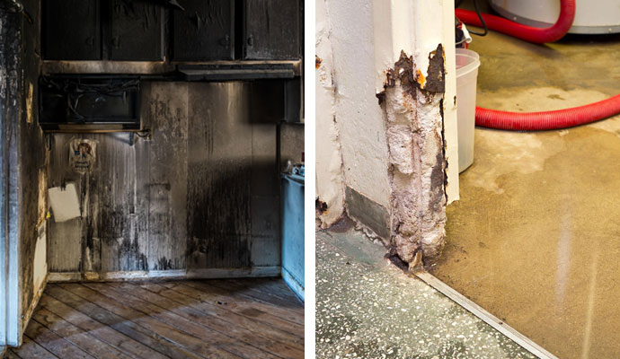 fire Damage and Water Damage Restoration in Breckenridge