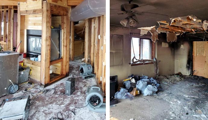 Fire Damage and Water Damage Restoration