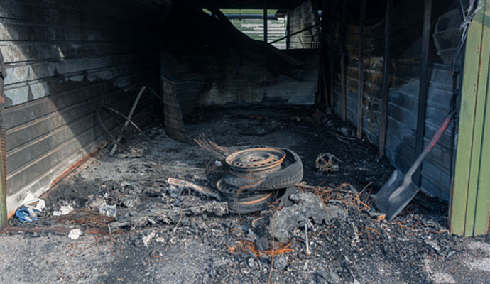 Garage Fire Restoration