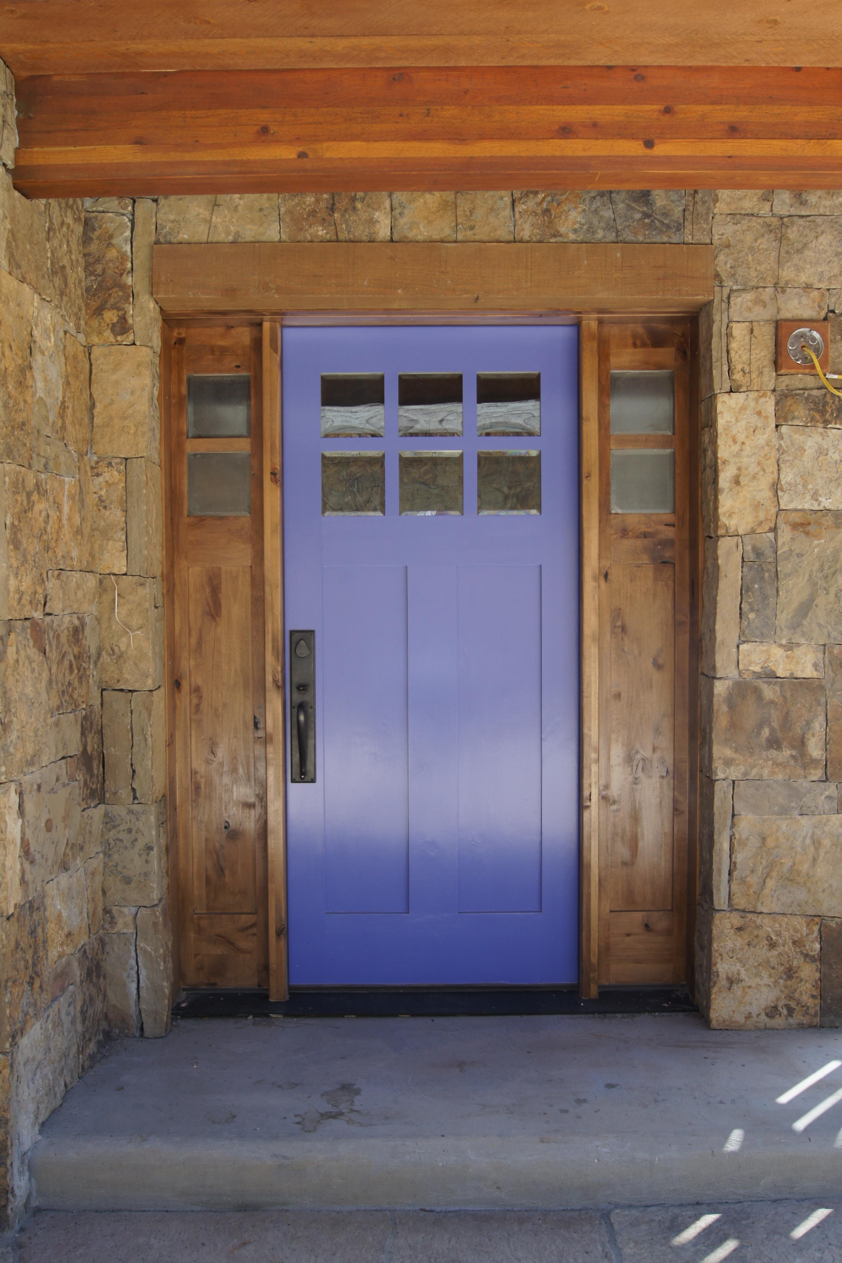 Blue Front Door